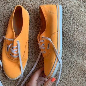 Bright Orange Vans!🍊